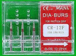 Стоматологічні алмазні бори 3 шт. EX - 12 MANI (EX - 12 MANI 3 psc. DIA-BURS)