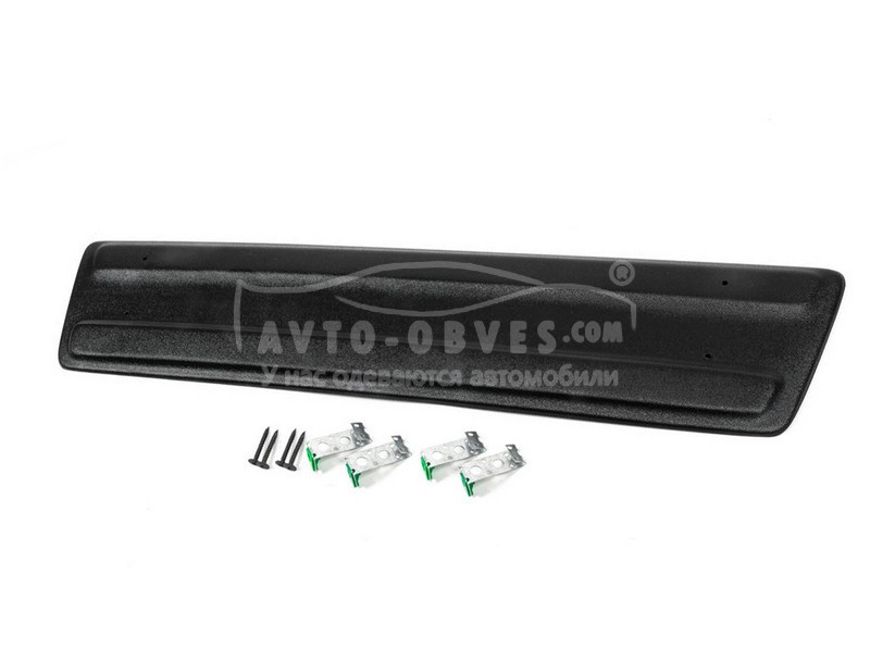 Зимова накладка Renault Trafic 2001-2007 – тип: нижня частина – колір: матований, фото 1