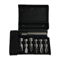 Біти набір, 7 од., прямокутний пластиковий бокс, "Sparta"