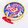 Качеля дитяча з дерева тарзанка спортивна підвісна «ЕЛІТ» роза, в подарунок фірмовий ранець Синій Маник, фото 3