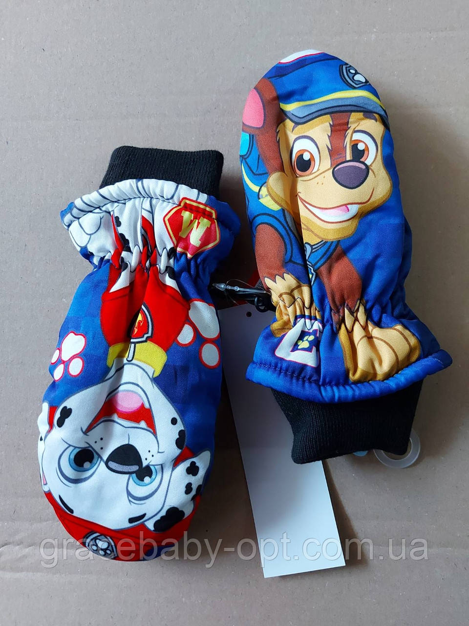 Рукавички для хлопчика оптом, DISNEY, № 800-625