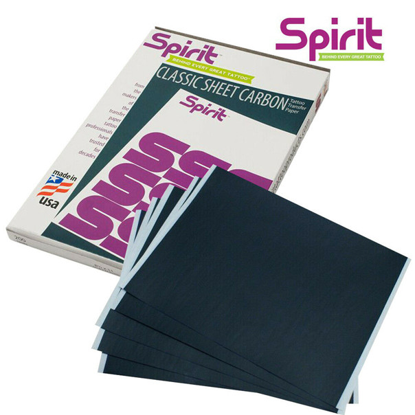 Трансферний папір SPIRIT CLASSIC SHEET CARBON. США упаковка 10 аркушів