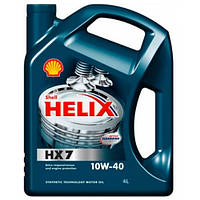 Масло моторное полусинтетическое SHELL Helix HX7 10w40 4л 138786