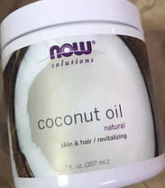 Кокосове масло NOW Foods Coconut Оil 207 мл, фото 3