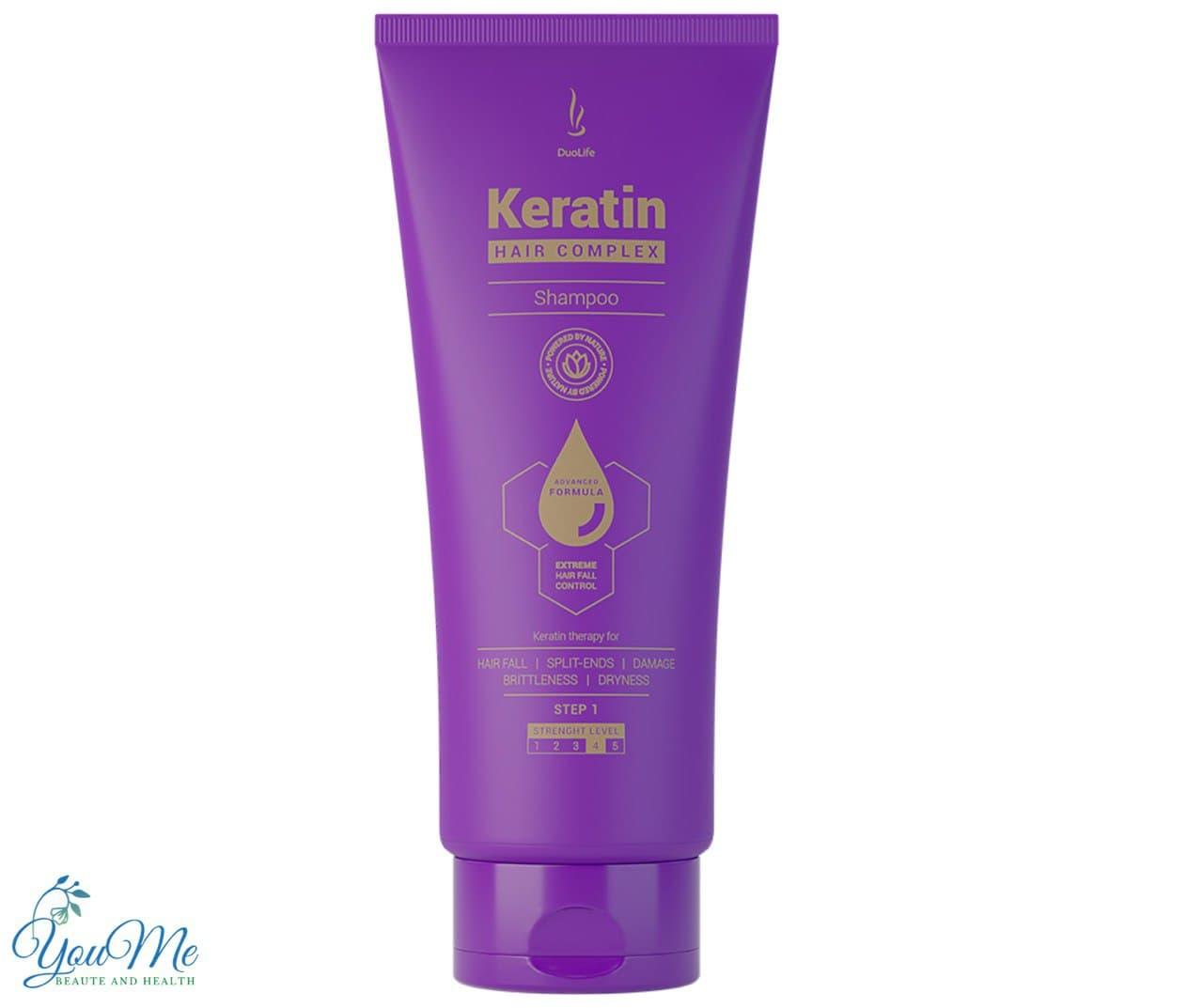 DuoLife Шампунь Кератин Advanced Formula Keratin Shampoo 200 мл