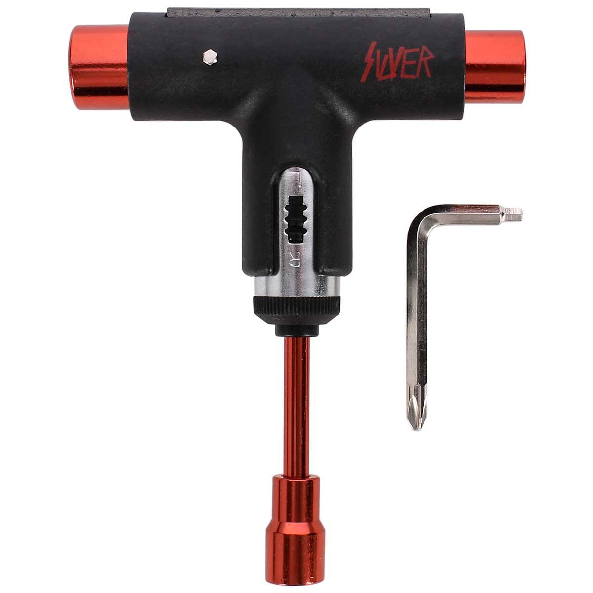 Універсальний ключ SILVER TOOL SLAY BLK/RED