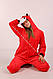 Кигуруми пижама Красный Бык для взрослых и детей (1071) - фото 9 - id-p1496440372