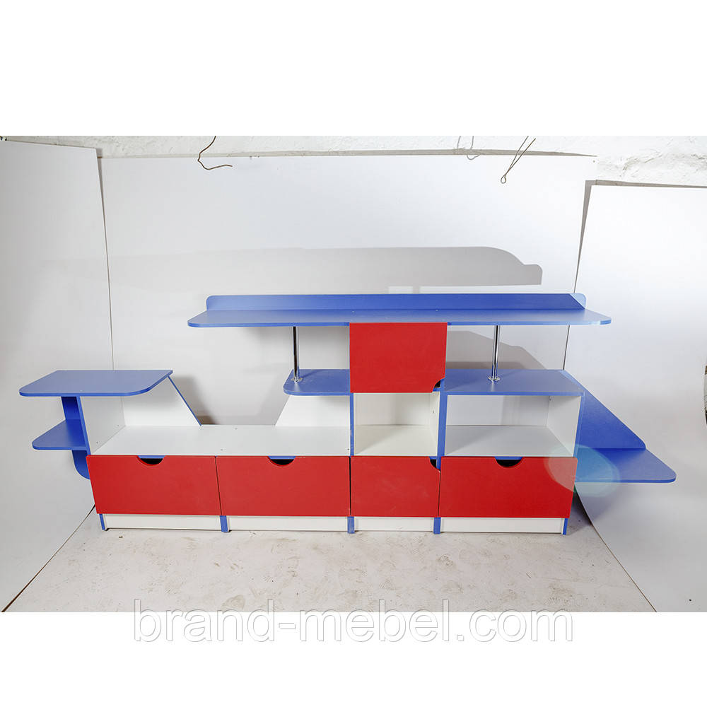 Стінка для ігрової кімнати Вертоліт, фото 1