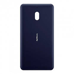 Задня панель корпусу (кришка акумулятора) для Nokia 2.1, оригінал Blue - Silver