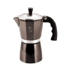 Кавоварка гейзерная BERLINGER HAUS Carbon Pro Edition 3 чашки Темно сірий 7214BH