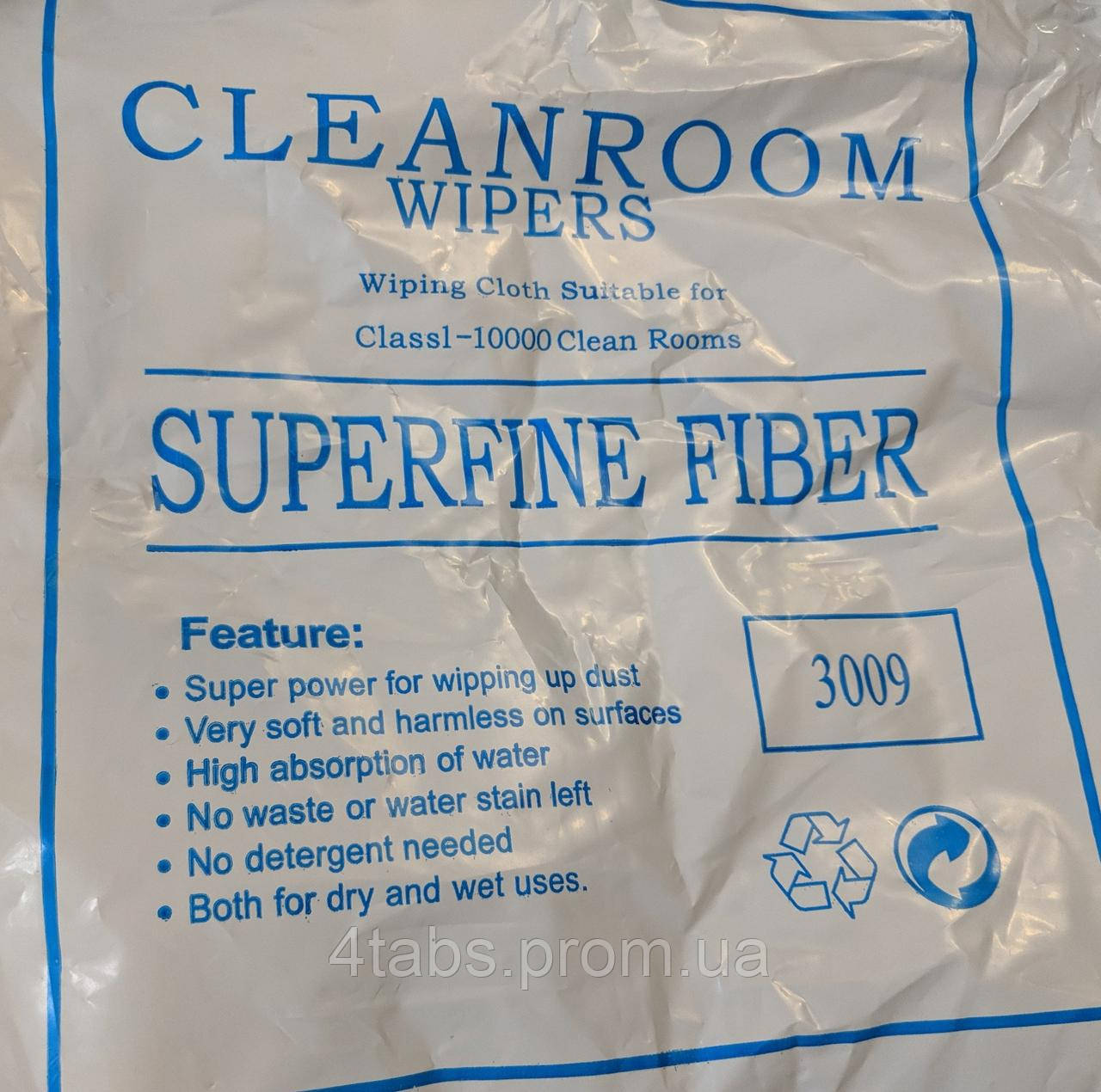 Серветки для чищення Cleanroom Wipers 440 шт 4*4 дюйма для чищення тканини без пилу Superfine