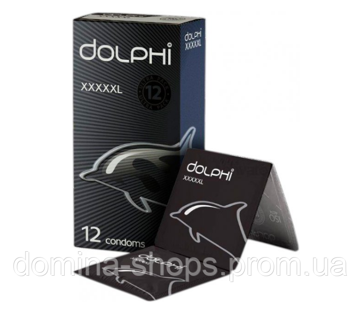 Презервативи Dolphi XXXXXL 12 шт (4820144771095)