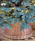 Кошик під новорічну ялинку, плетені спідниця для ялинки, фото 3