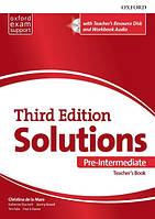 Solutions 3rd Edition Pre-Intermediate Essentials: Teacher's Book and Resource Disc