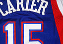 Чоловіча синя майка джерсі Carter №15(Картер) команда матч всіх зірок НБА, фото 4