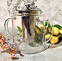 Чайник глек скляний 1200 мл Edenberg EB-19037 / Чайник для заварки чаю термоскло, фото 2