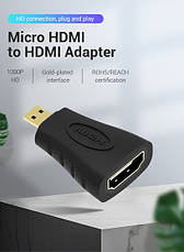 Перехідник HDMI to Micro HDMI Vention, фото 5