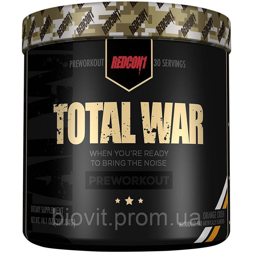 Предтренировочный комплекс (Pre-workout Total War) 441 г со вкусом апельсинового сока - фото 1 - id-p1496447802