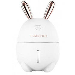 Зволожувач повітря з нічником Rabbit Humidifier 3900 кролик, білий