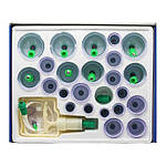 Набір вакуумних масажних банок 24в1, М21722