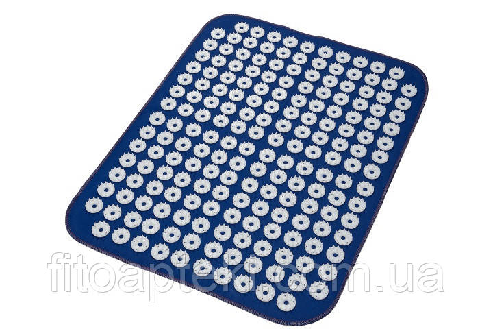 Аплікатор Кузнєцова Килимок серія Eko-Lux 164 елементи, 40x50 см, Синій Масажний килимок для зняття напруги