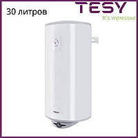 Бойлер Tesy Anticalc SLIM GCV 303516D B14 TBR узкий водонагреватель 30 литров, сухой ТЭН