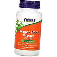 Экстракт корня имбиря NOW Ginger Root Extract 90 капс