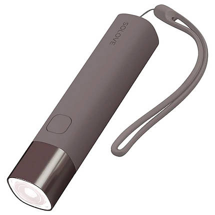Xiaomi (OR) Solove X3s Portable Flashlight + Power Bank 3000mAh Purple (Ліхтарик з повербанком), фото 2
