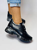 Evromoda. Жіночі кеди-кросівки натуральна шкіра. Туреччина. Розмір 37 39, фото 2