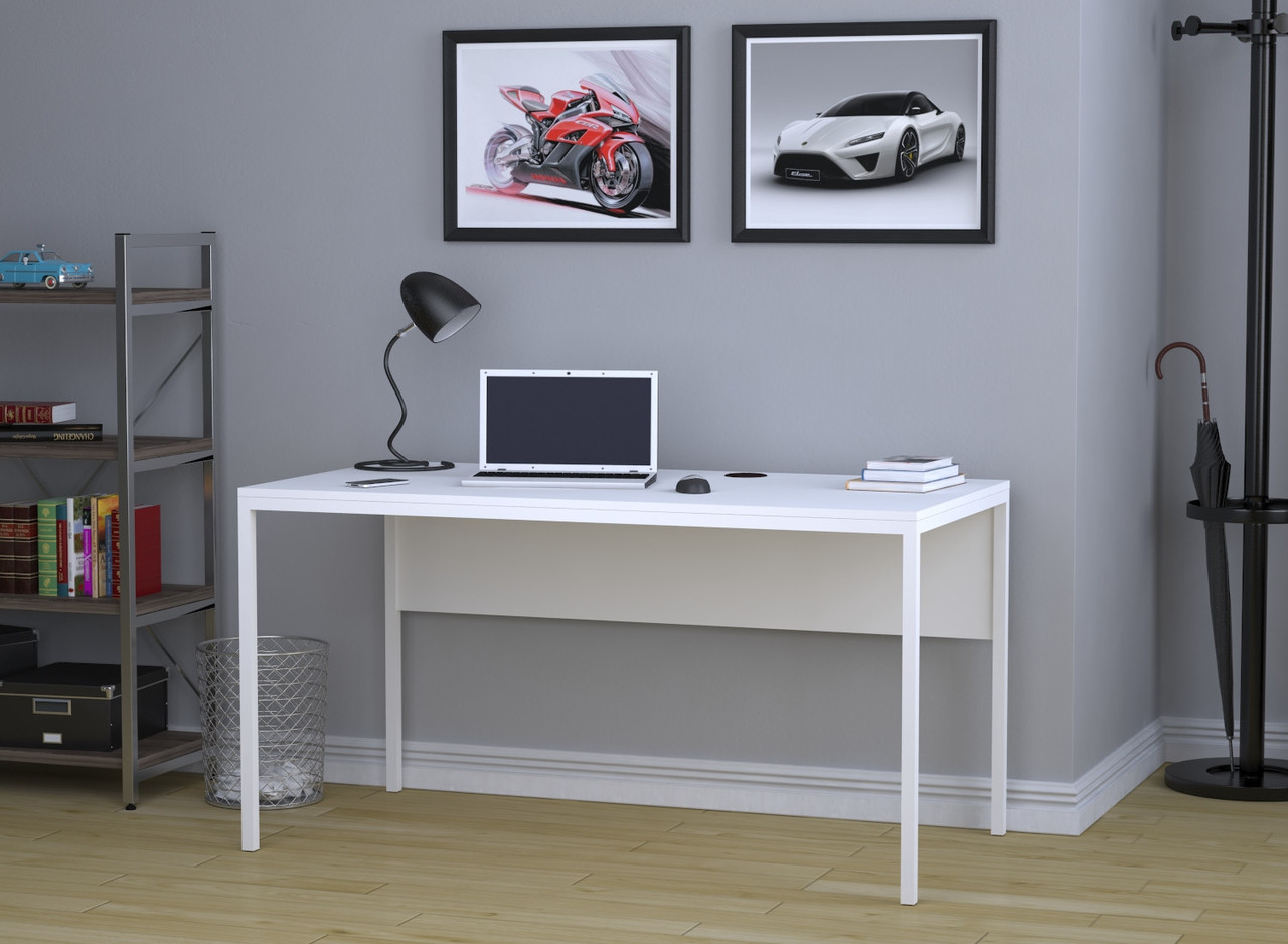 Письмовий стіл Loft-Design L-3p 1380х700х750 мм білий