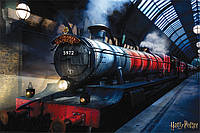 Постер плакат "Гарри Поттер (Хогвартс Экспресс) / Harry Potter (Hogwarts Express)" 91.5x61см (ps-001472)