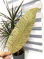 Лист папороті золотий (10 штук), фото 9