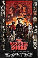 Постер плакат "Отряд Самоубийц (Команда) / The Suicide Squad (Team)" 61x91.5см (ps-103228)
