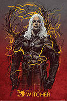 Постер плакат "Ведьмак (Волк Геральт) / The Witcher (Geralt the Wolf)" 61x91.5см (ps-103230)