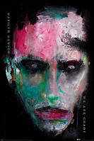 Постер плакат "Мэрилин Мэнсон (Мы - Хаос) / Marilyn Manson (We Are Chaos)" 61x91.5см (ps-103265)