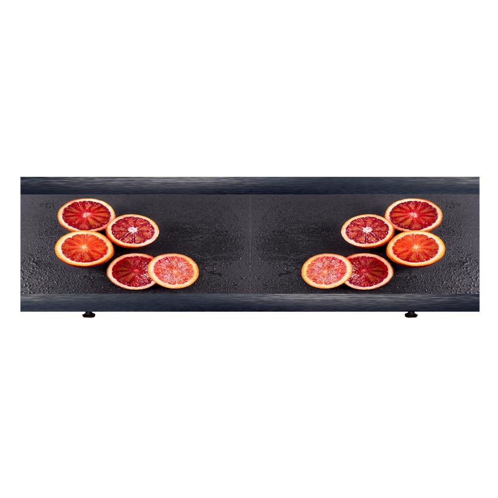 Екран під ванну The MIX Здоровань Аntracit Orange 160 см