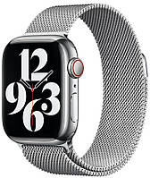 Металический ремешок Apple Milanes Loop for Apple Watch 38/40/41 mm, Silver (HC)