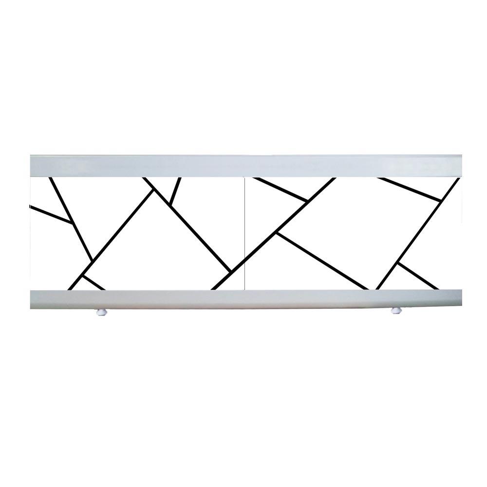 Екран під ванну The MIX Здоровань Chaos white 120 см