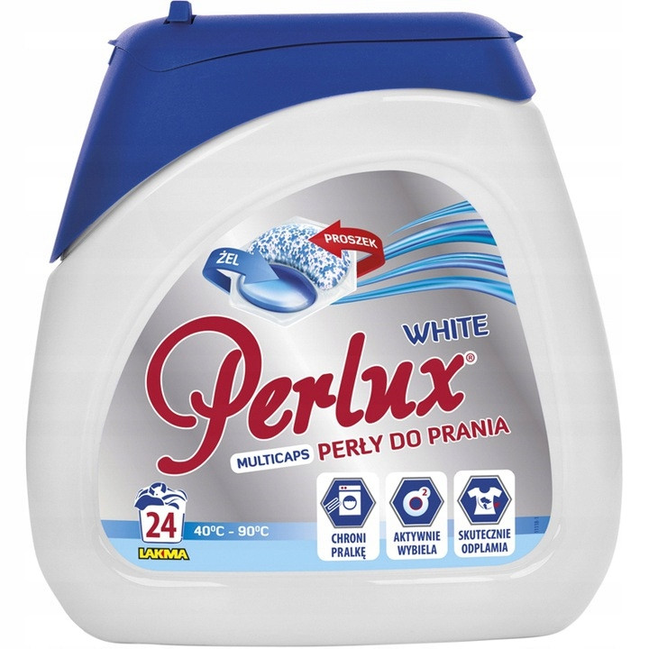 Капсули для прання PERLUX White (24шт.)