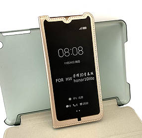 Чохол для Huawei P Smart 2019, Honor 10 Lite книжка бокоой протиударний Book Original золотий