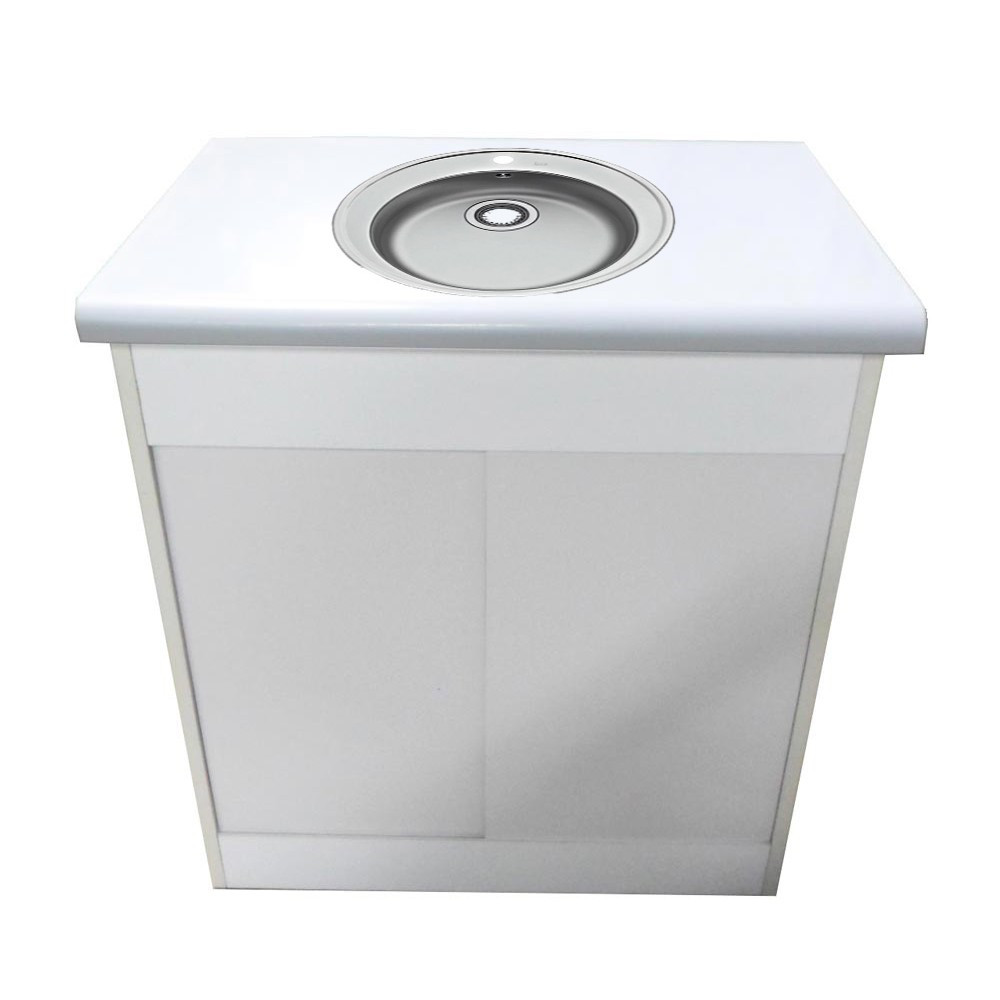 Тумба кухонна Mikola-M Eco Green light з врізною мийкою 50 см