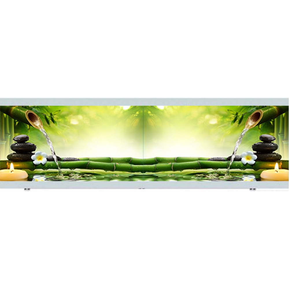 Екран під ванну The MIX Здоровань Green Bamboo 150 см