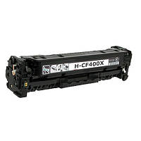 КАРТРИДЖ ОРИГИНАЛЬНЫЙ HP 201X BLACK (CF400X) BLACK АНАЛОГ (CANON 045H) С ЗАПРАВКОЙ