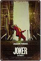Металева табличка / постер "Джокер (Червоний Костюм) / Joker" 20x30см (ms-003140)