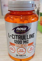 Цитрулін NOW Foods Citrulline 1200 mg 120 таб