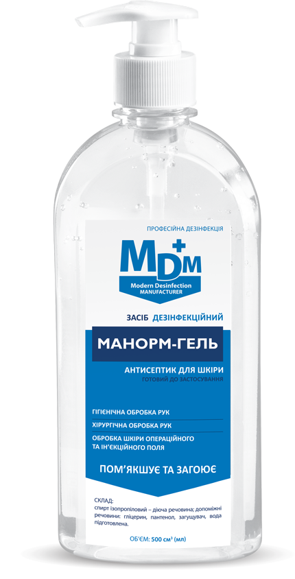 Манорм-гель антисептик для рук 500 мл