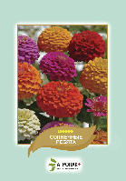 Насіння квітів Цинія Сонячні діти Агропак плюс