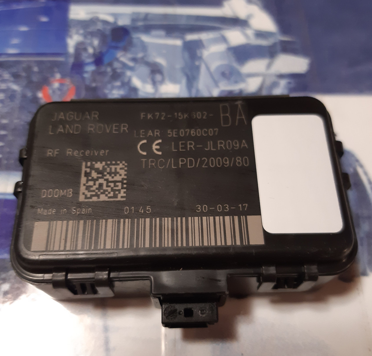 FK7215K602BA T2H22514 LR080282 Антена сигналізації Jaguar Range Rover