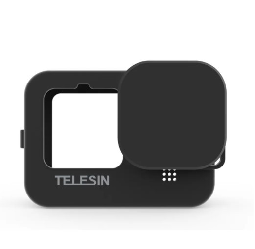 Силіконовий чохол для GoPro 13/ 12/11/ 10/ 9  Black Telesin (GP-HER-041-BK) чорний