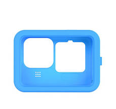 Силіконовий чохол для GoPro 9/10/11 Black Telesin (GP-HER-041-BL) Світло-синій, фото 4